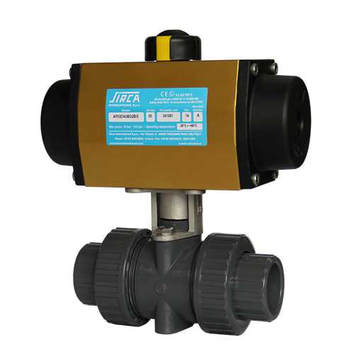 【SIRCA】氣動PVC球閥