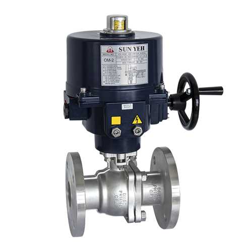 【SUNYEH】電動法蘭不銹鋼球閥